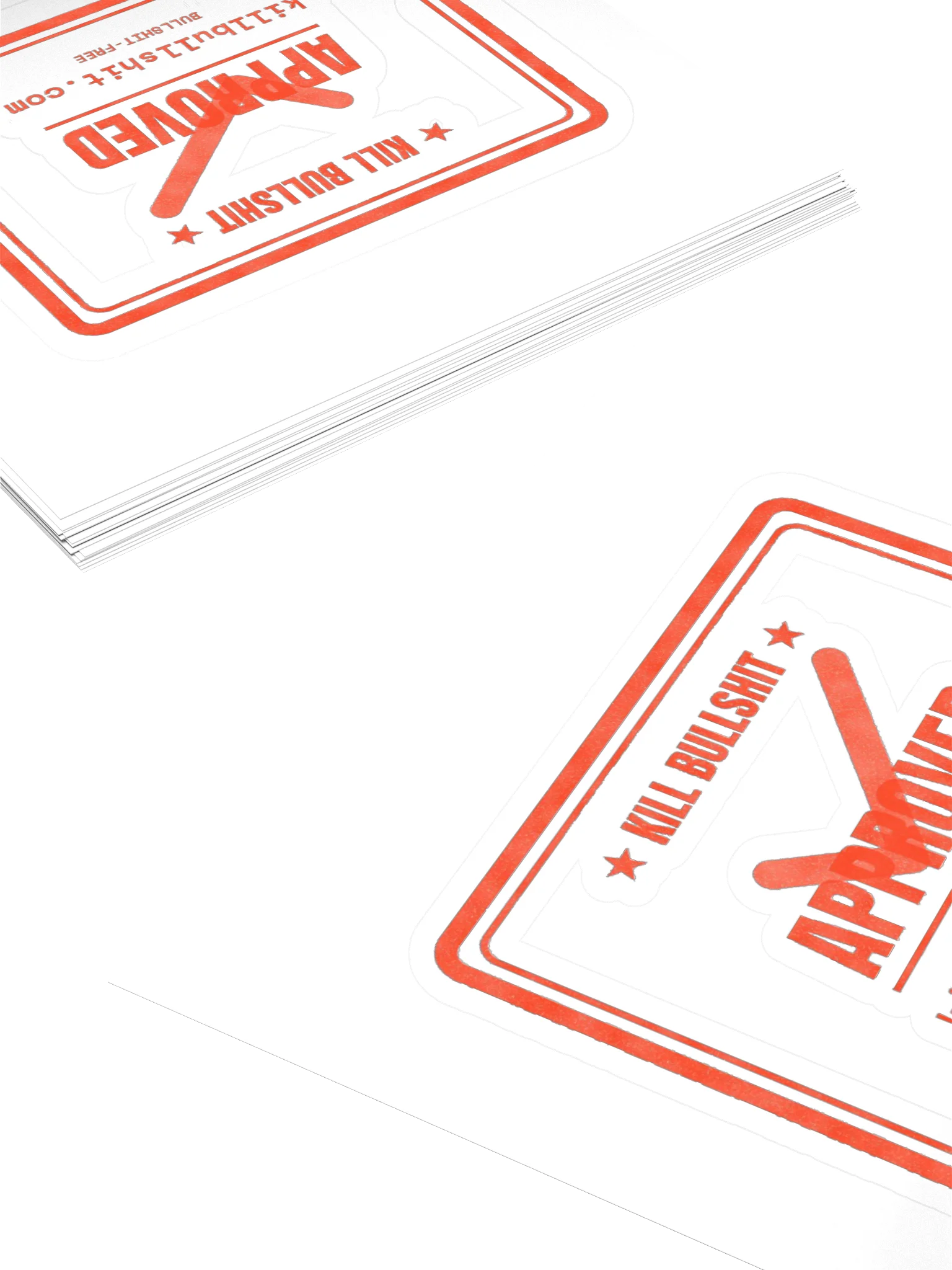 killbullshit APPROVED Sticker product image (4)