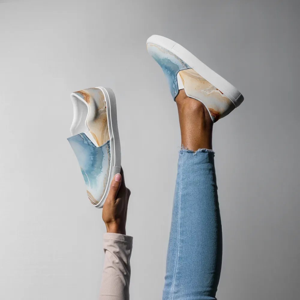Banded Agate Slip-On Canvas Shoes product image (3)