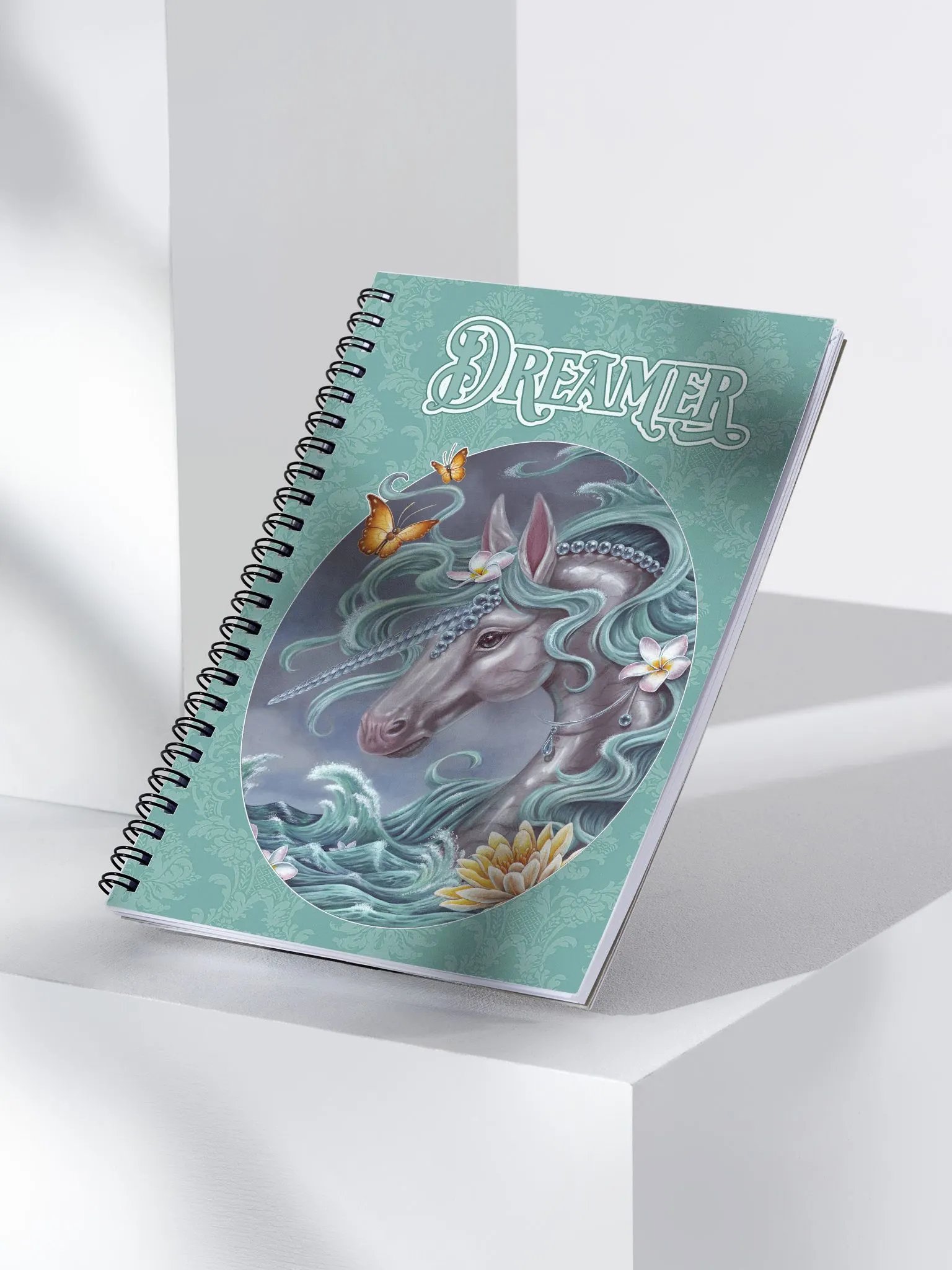 De La Mer Dreamer's Unicorn Spiral Notebook product image (3)