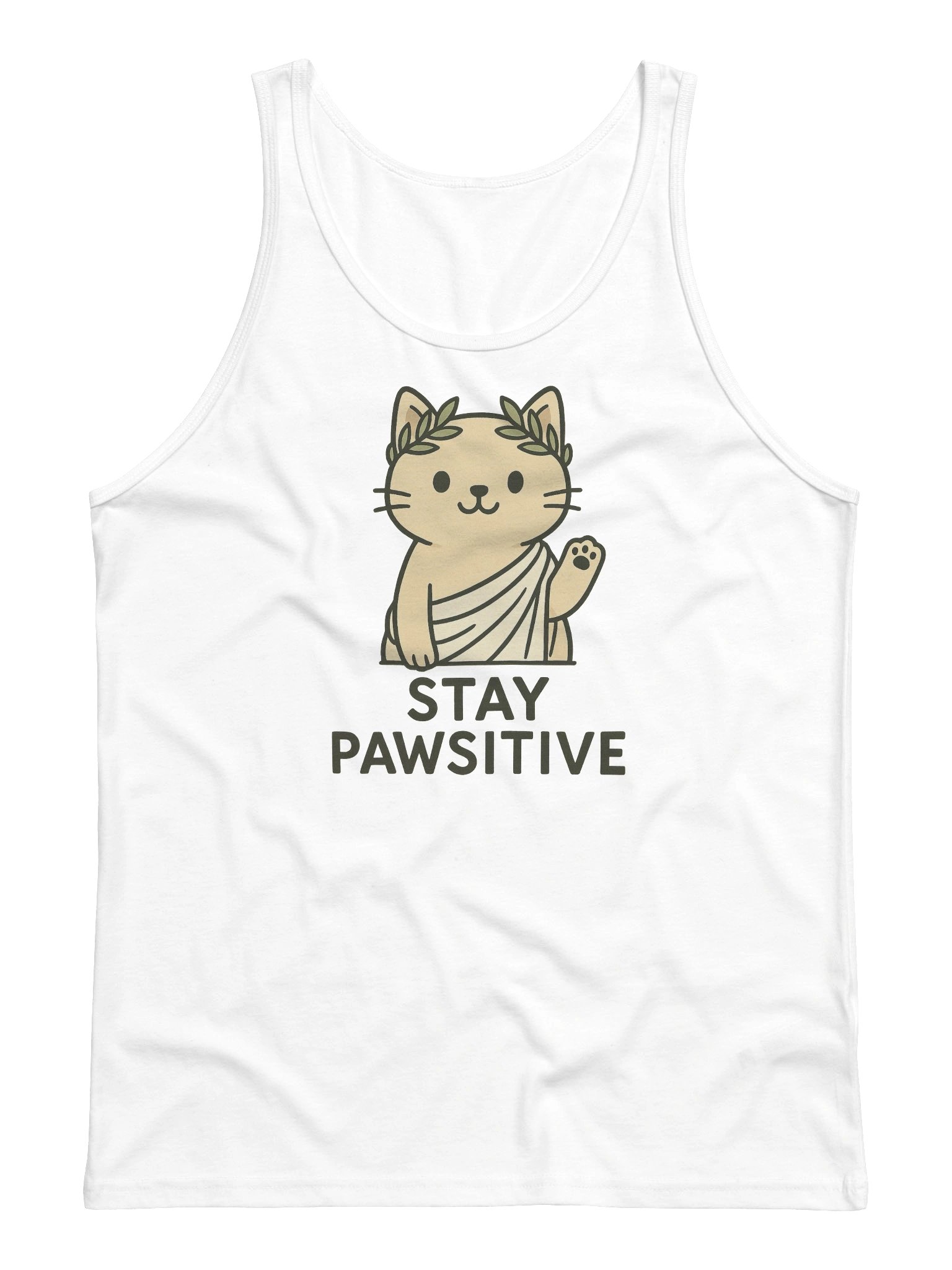 STAY PAWSITIVE TANK TOP product image (5)