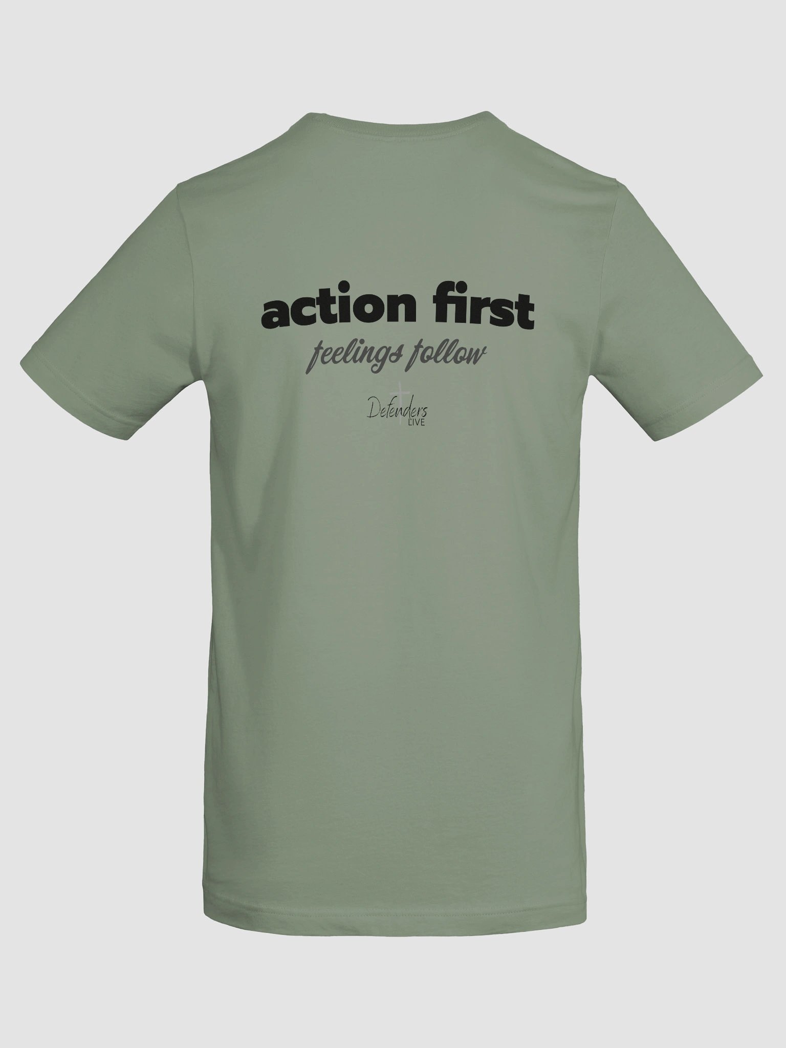 Shield Action First Feather Quill T-Shirt product image (8)