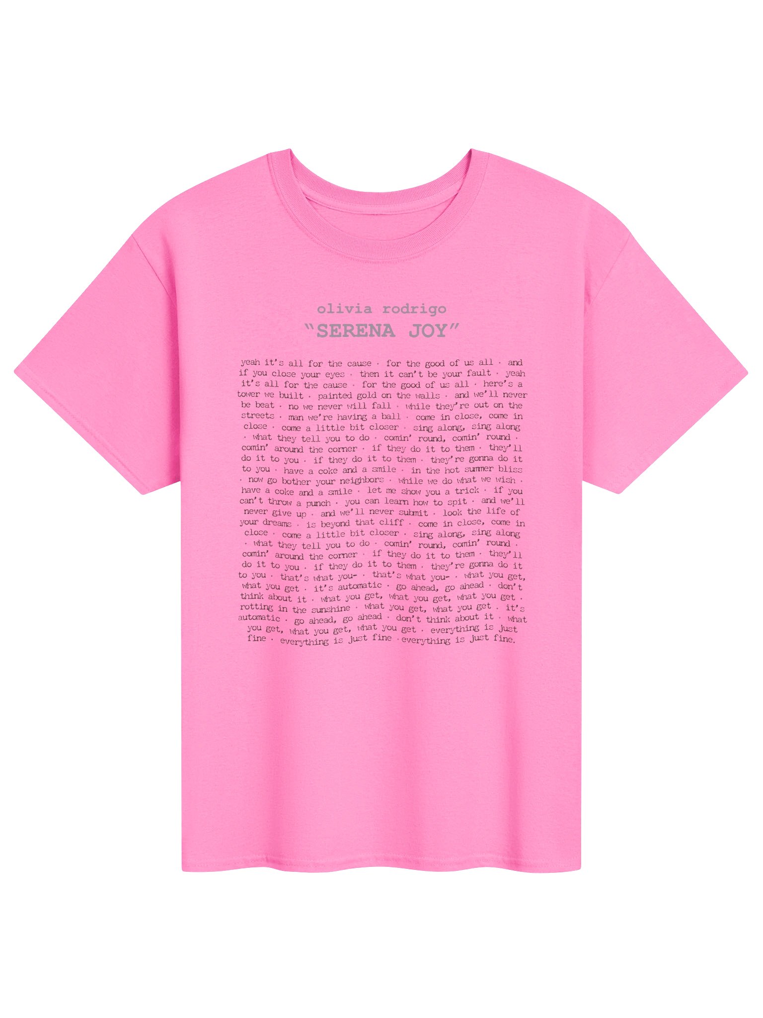 Serena Joy Olivia Rodrigo T-Shirt product image (1)