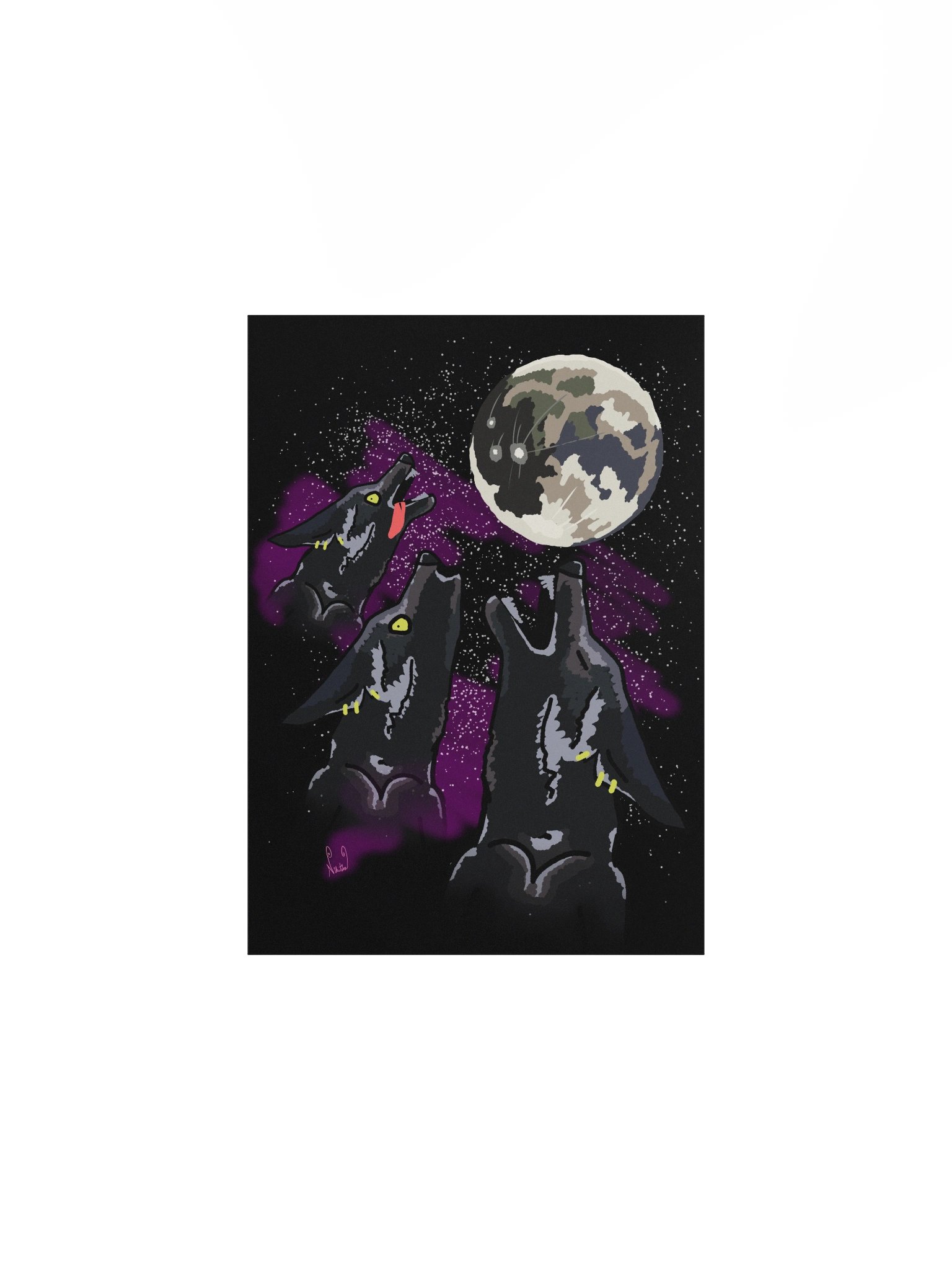 Three Dog Moon Poster product image (2)