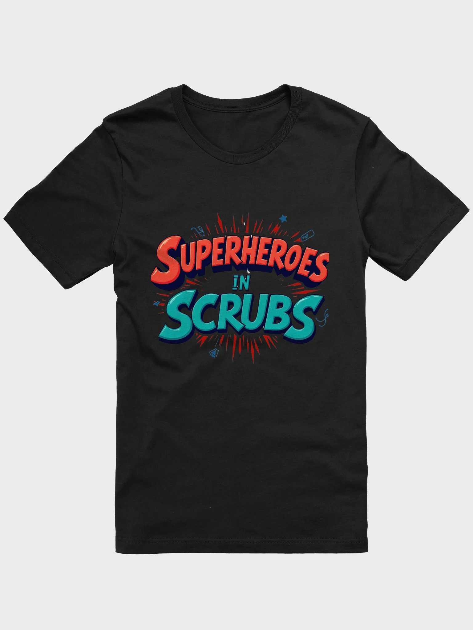 Superheroes in Scrubs Graphic Tee product image (10)