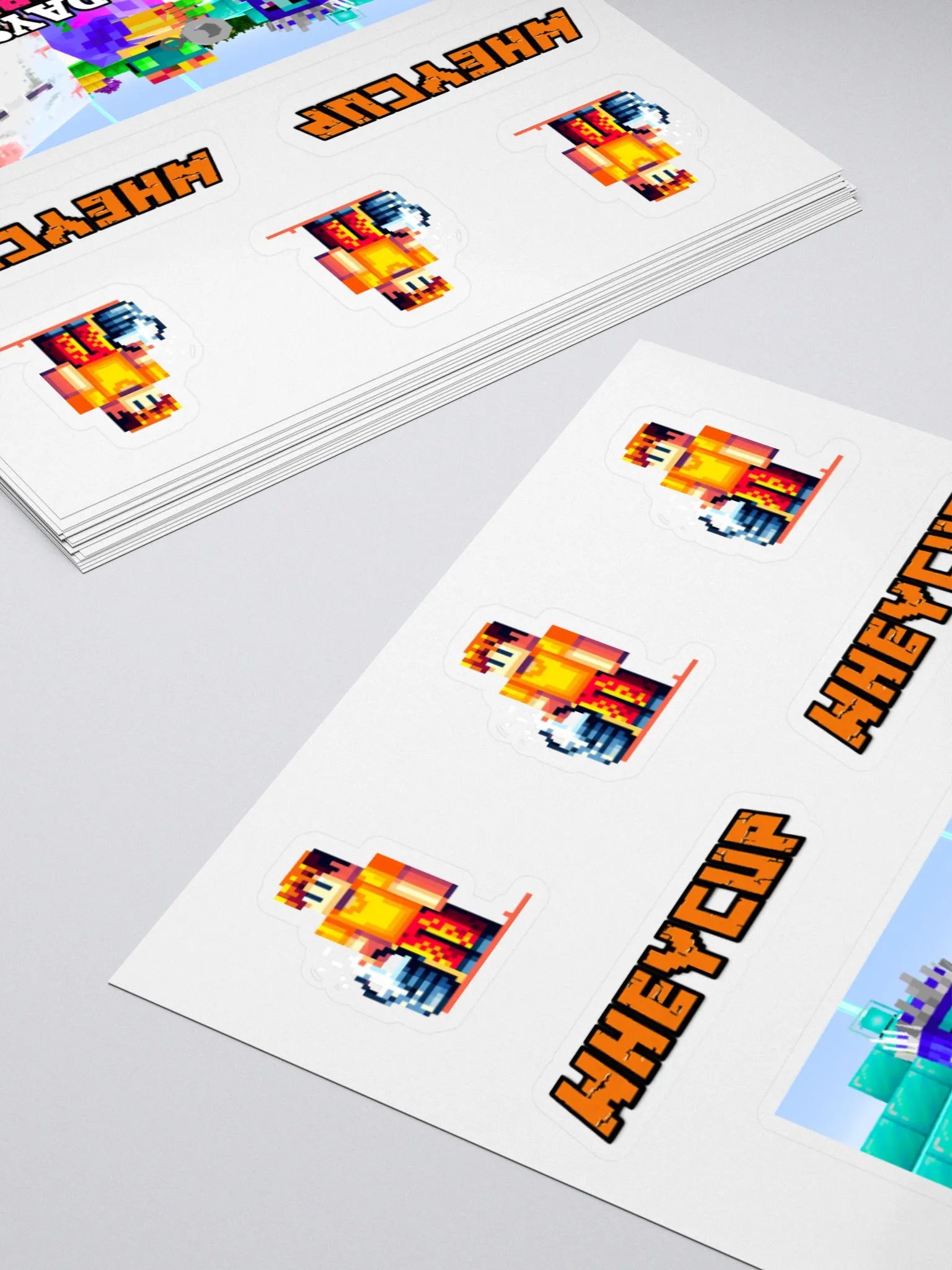 Wheycup CRAZYCRAFT 200 DAYS Sticker Sheet product image (8)