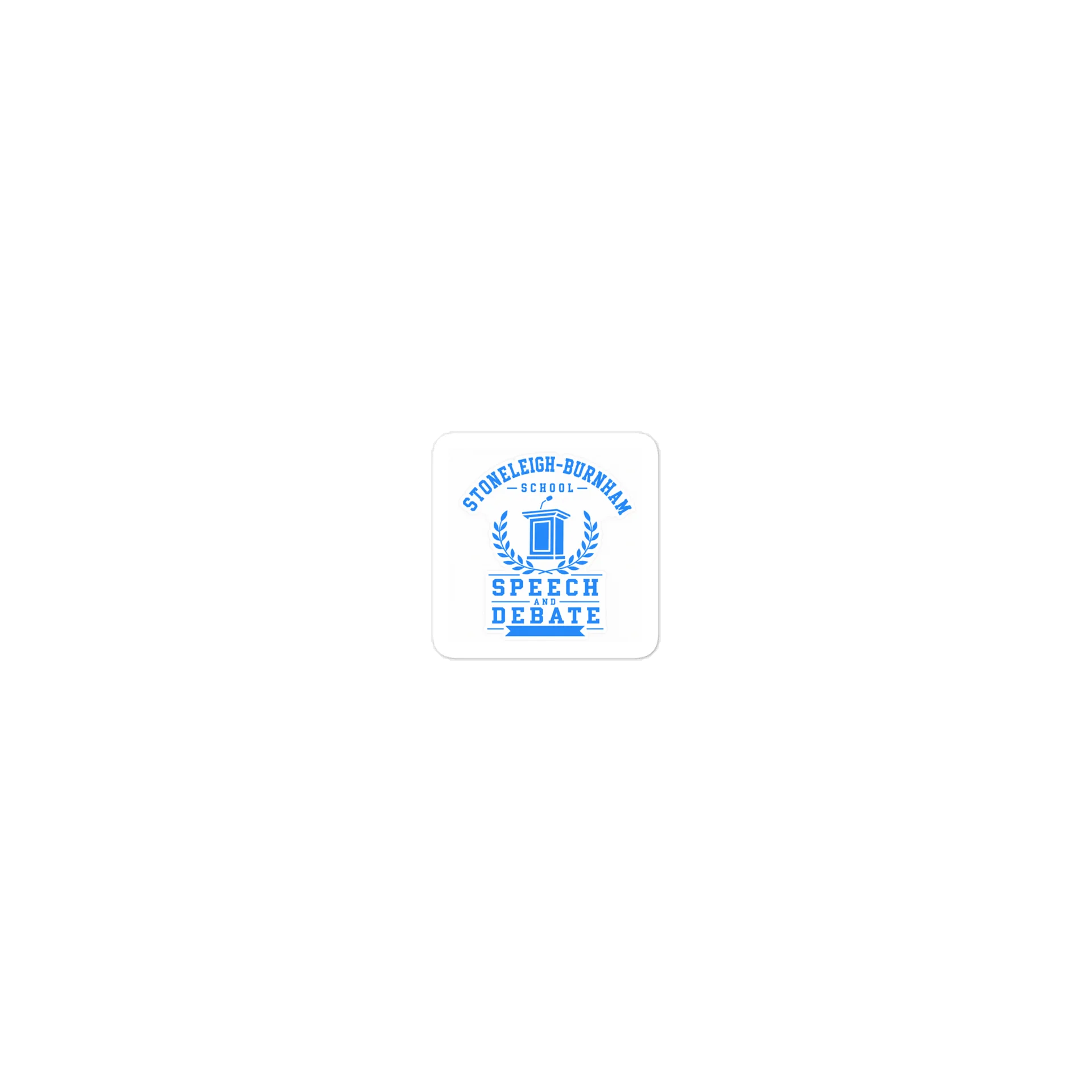 Stoneleigh-Burnham Speech & Debate Emblem Sticker product image (1)