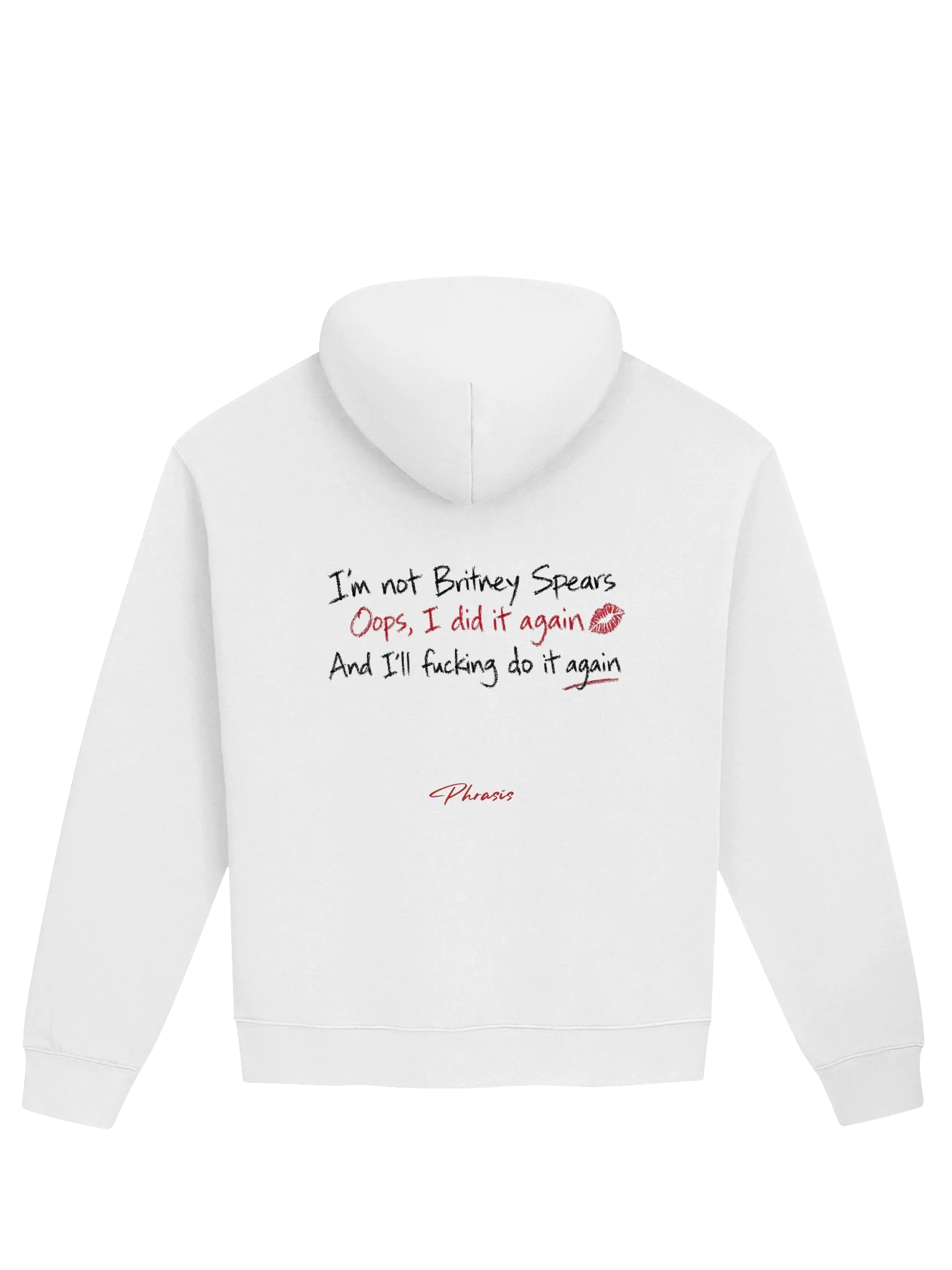 Britney Spears - Oops I did it again - Hoodie — White, photo 4