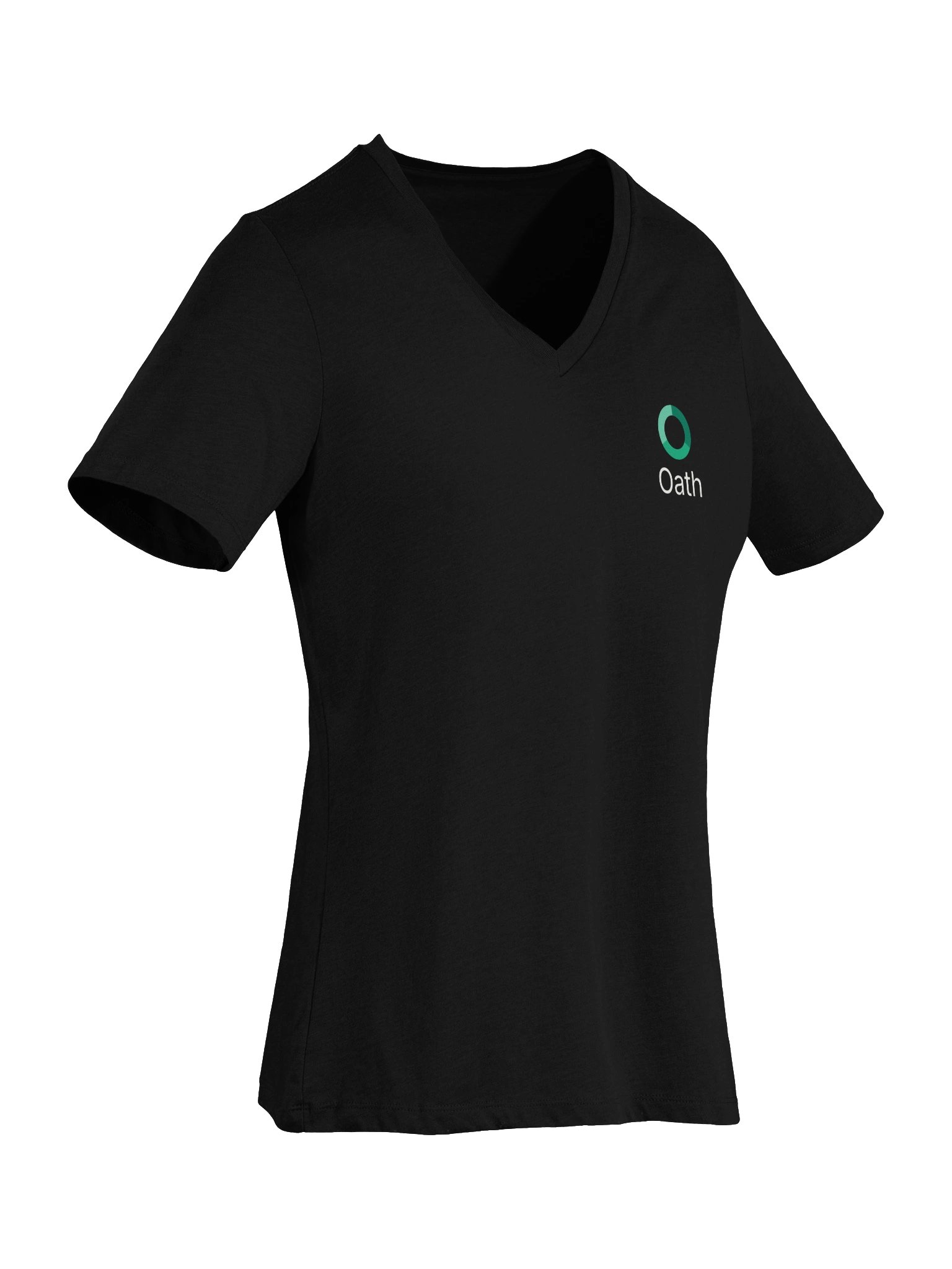 Oath Bella+Canvas Women's Relaxed V-Neck T-Shirt (light text) product image (12)