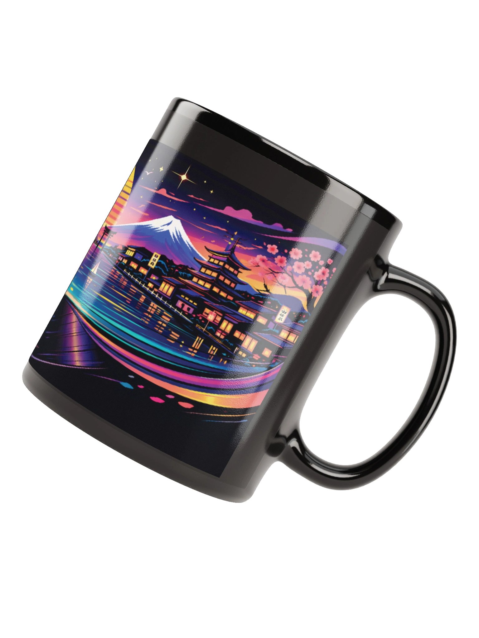 NEON HARBOR SUNSET MUG product image (6)