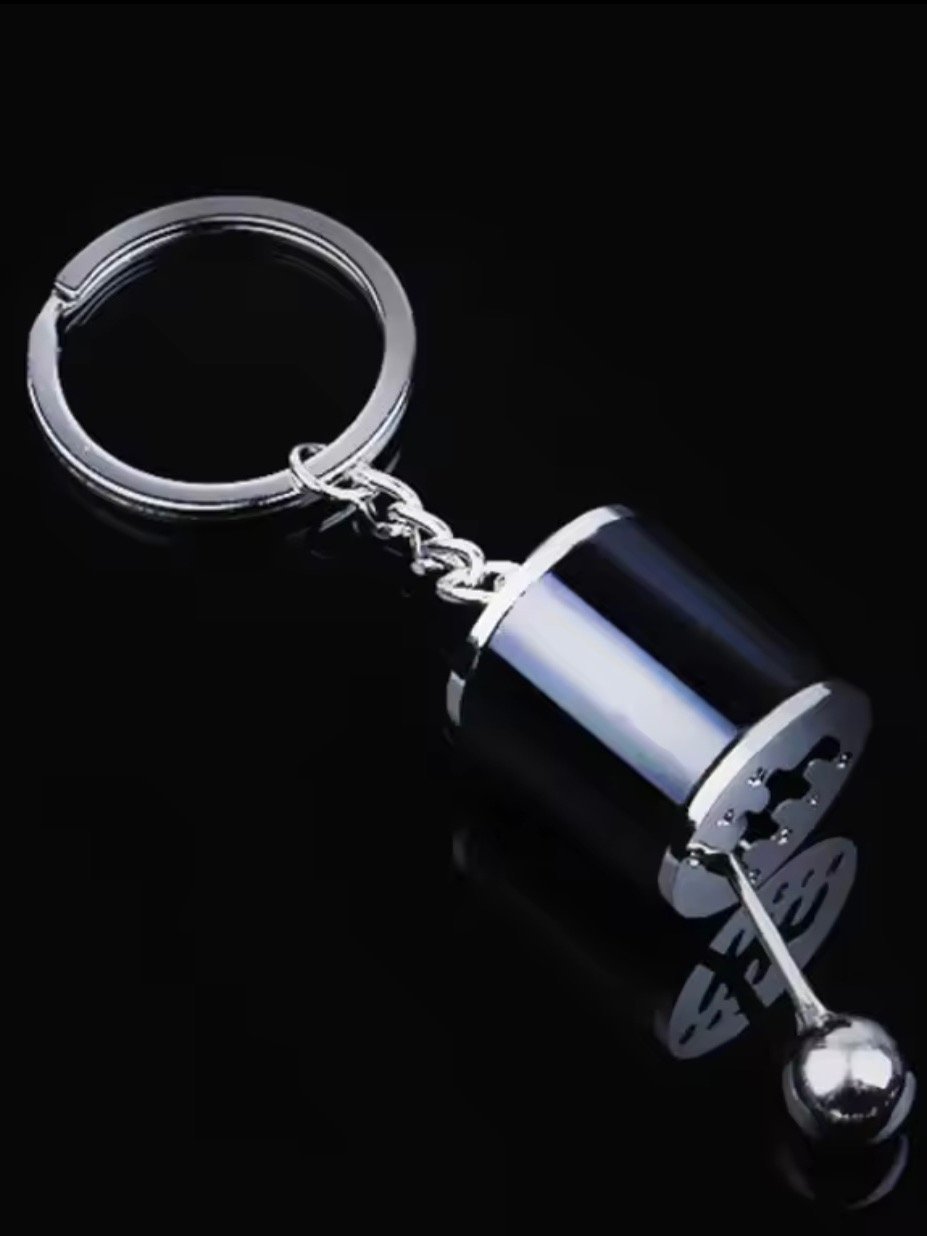 Six Speed Removable Transmission Gear Shift Gearshift Knob Gearbox Keychain Keyring Key Chain product image (5)