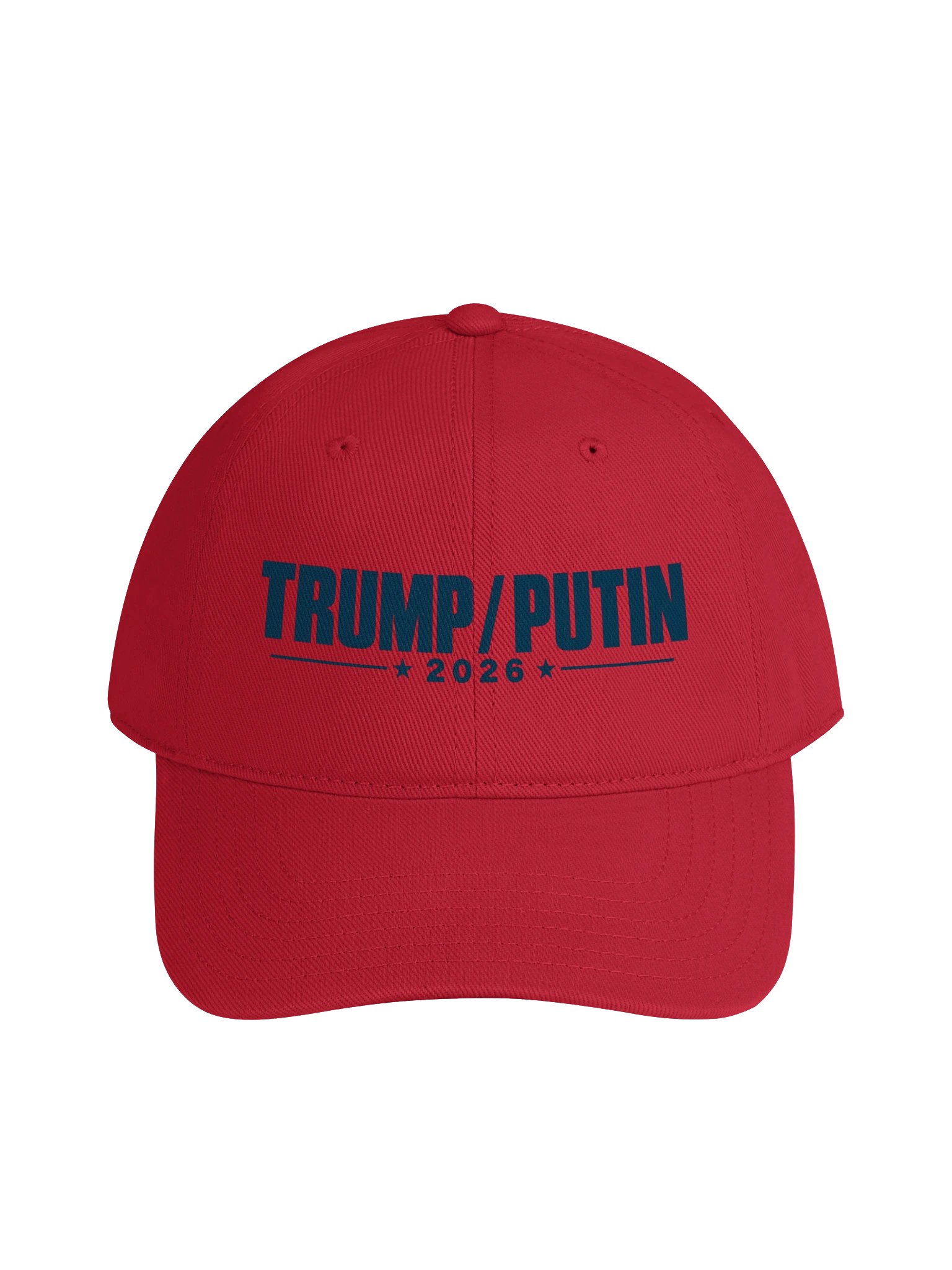 Trump Putin 2026 Otto Cap Low Profile Baseball Cap product image (1)