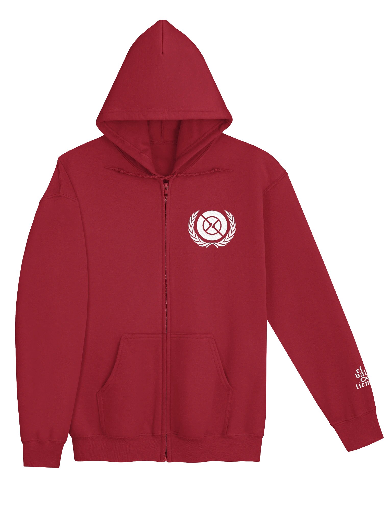 TFC Athletics Red Zip Hoodie product image (3)