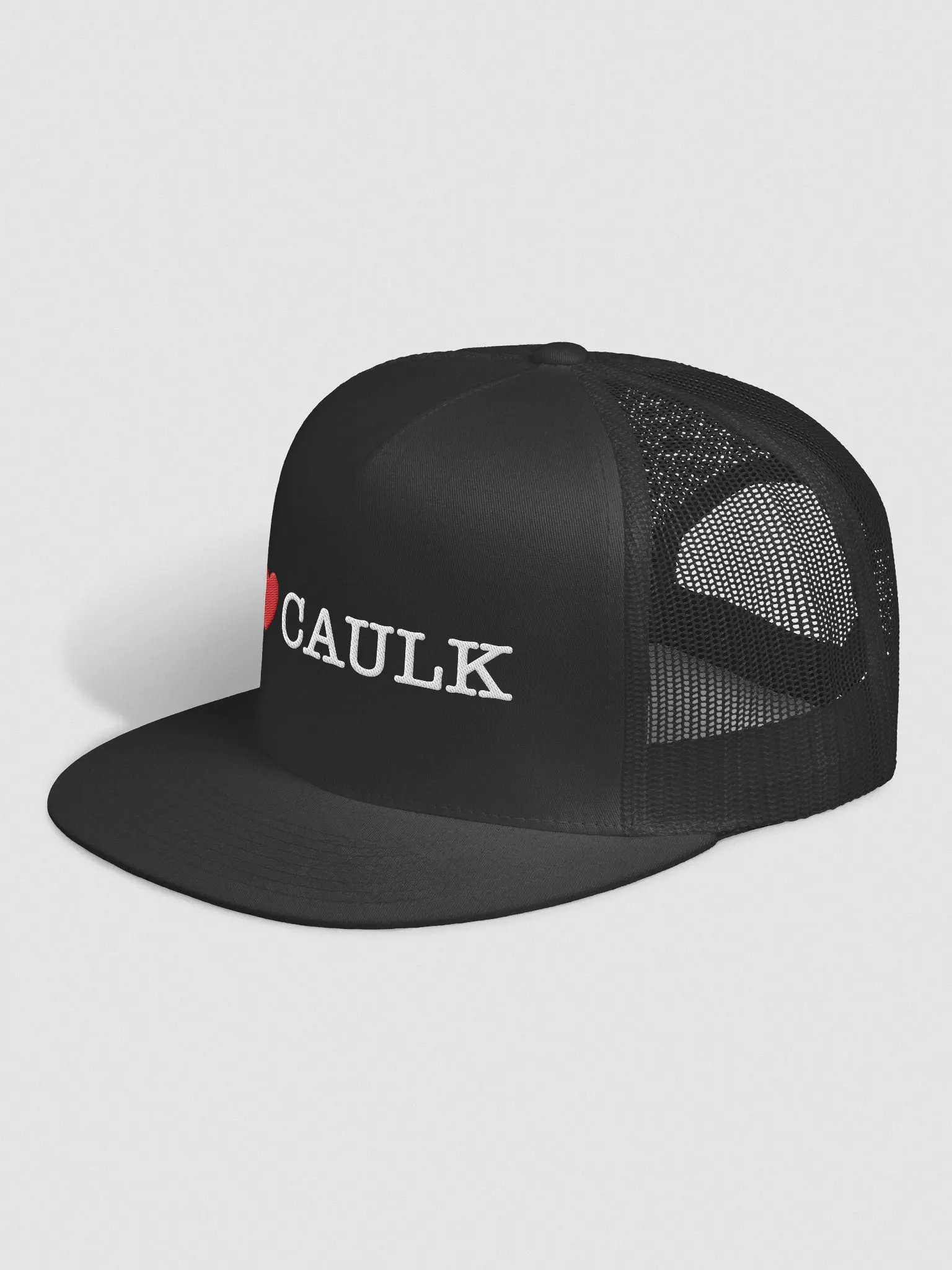 I LOVE CAULK / Dark Trucker Hat product image (4)