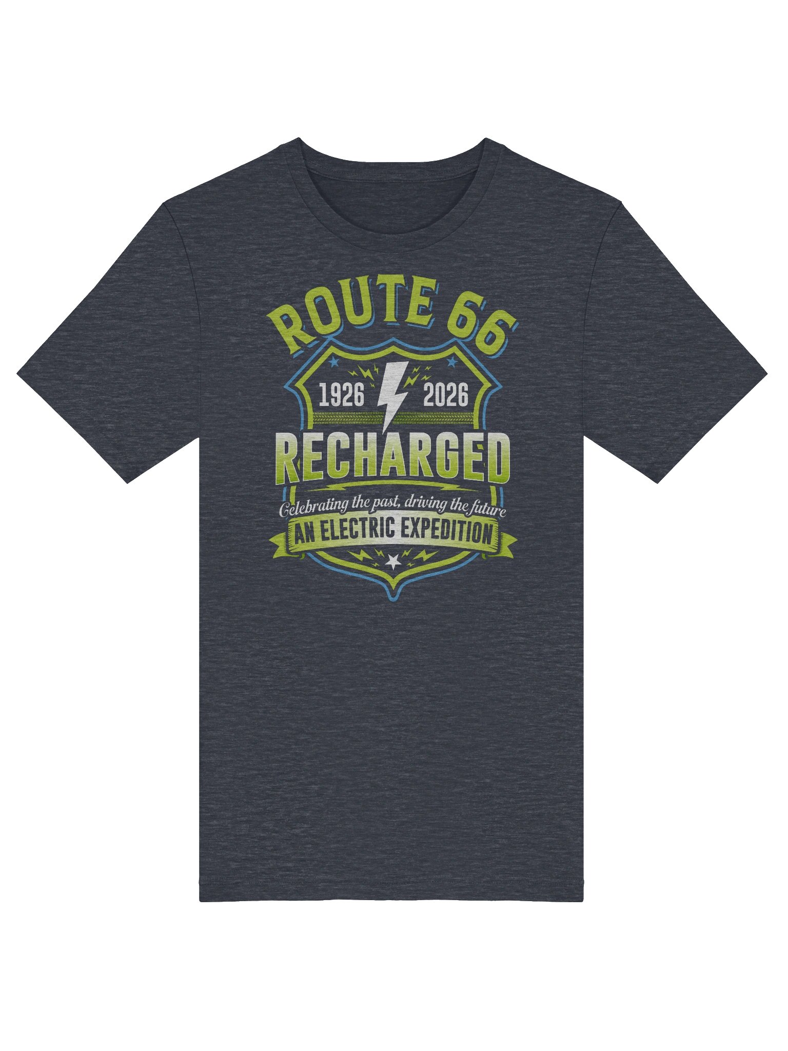 Route 66 Recharged Celebrating & Charging Lime & Teal (Unisex) product image (15)