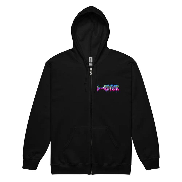 D-cyfer Logo Graffiti Zip Hoodie product image (8)