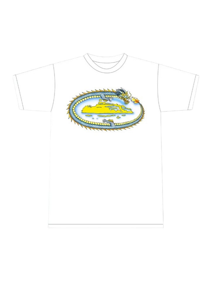 Corteiz Dragon T-Shirt – White product image (1)