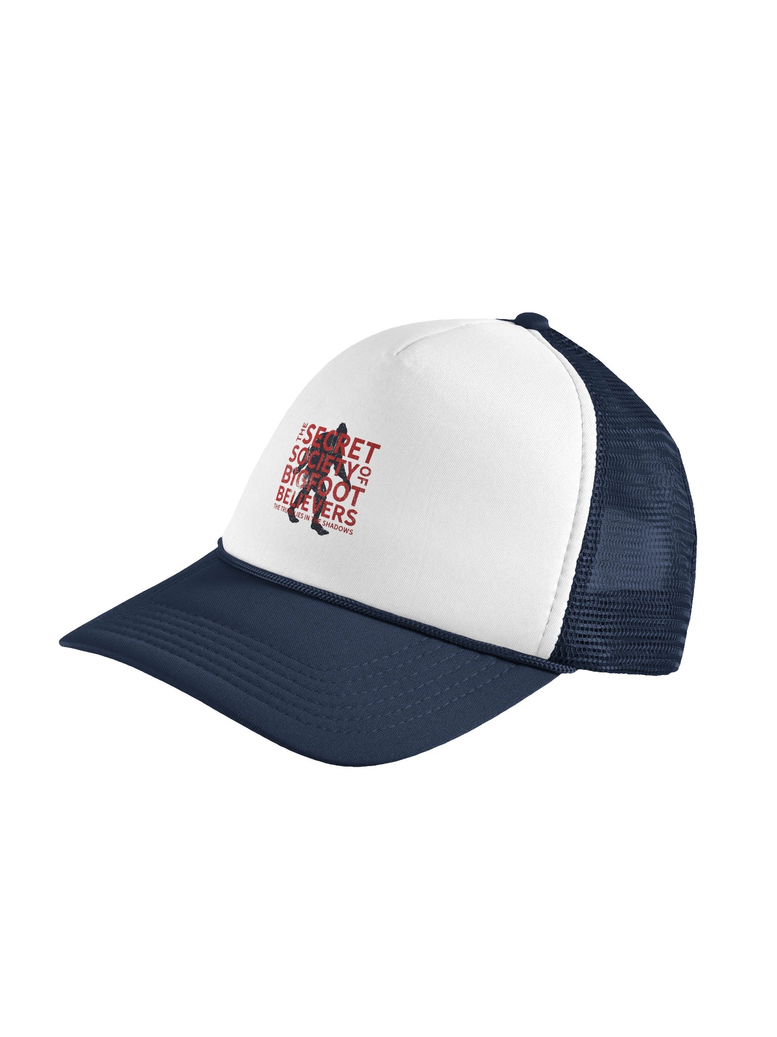 Secret Society of Bigfoot Believers Foam Trucker Hat product image (4)