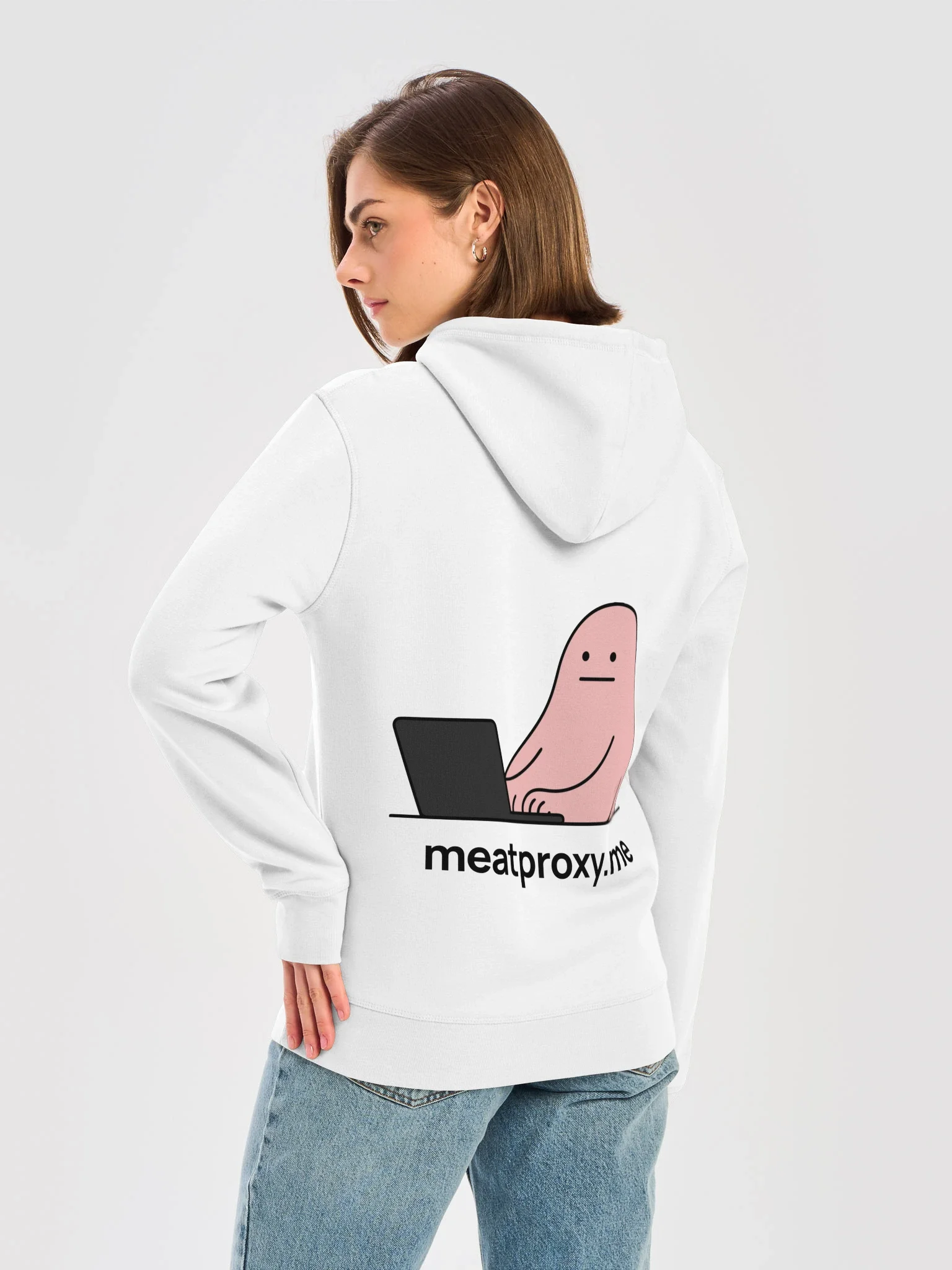 Meat Proxy at Work Hoodie thumbnail 18