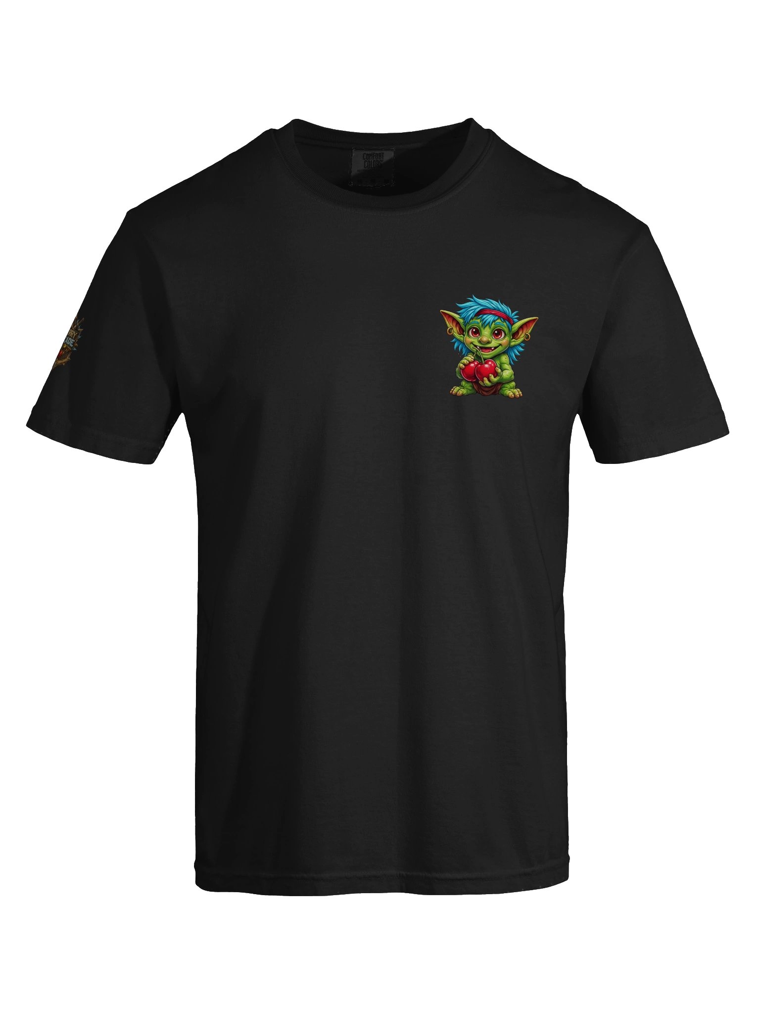 Blue-Haired Goblin Cherry Tee product image (42)