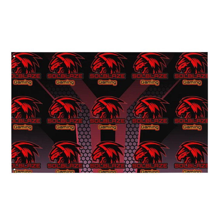 Solblaze Gaming Fan Flag product image (1)