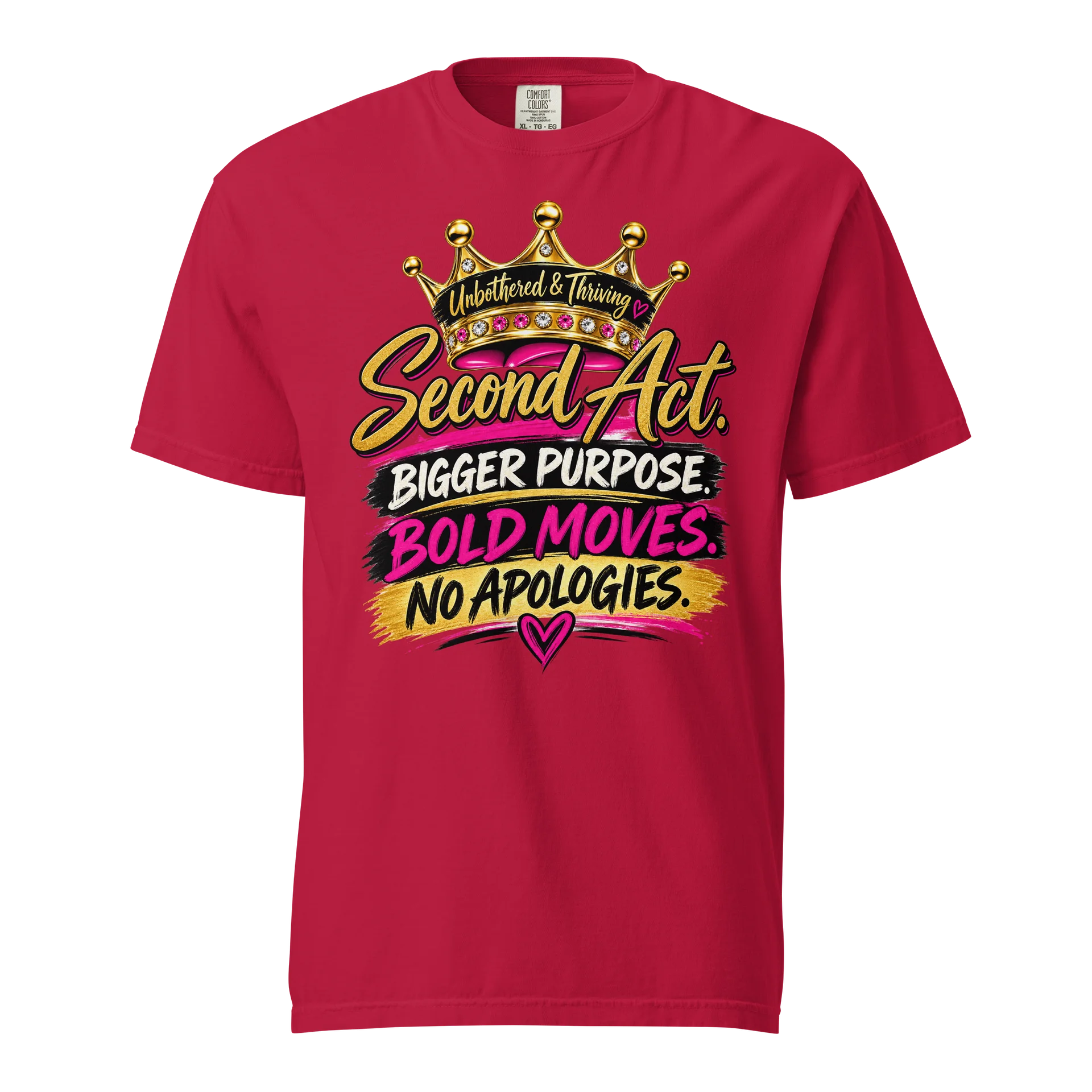 Unbothered & Thriving Crown Tee product image (1)