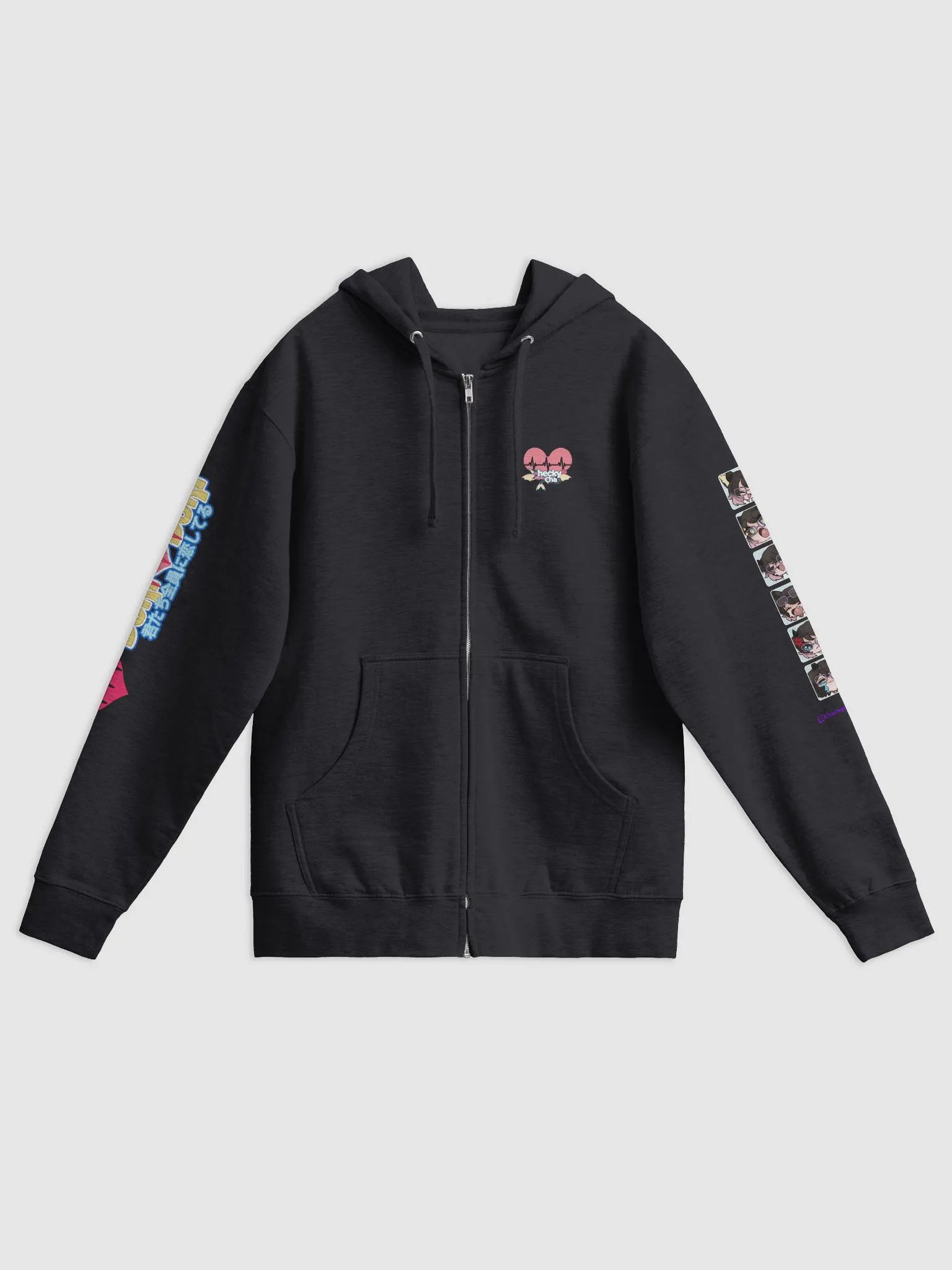DokiDoki Zip Up Hoodie product image (2)