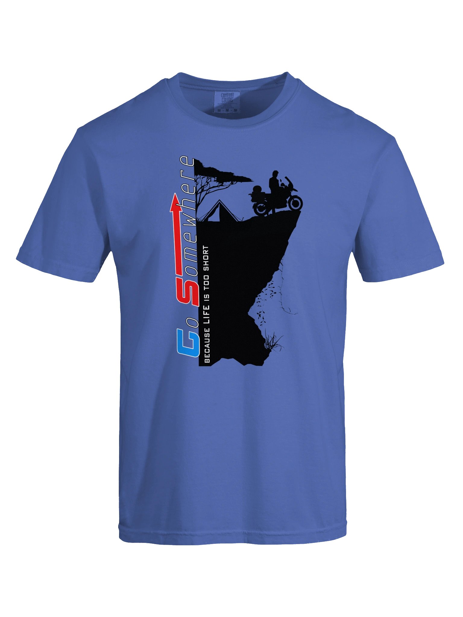 GS. Go Somewhere. Because life is too short. | MEN’S T-Shirt product image (1)