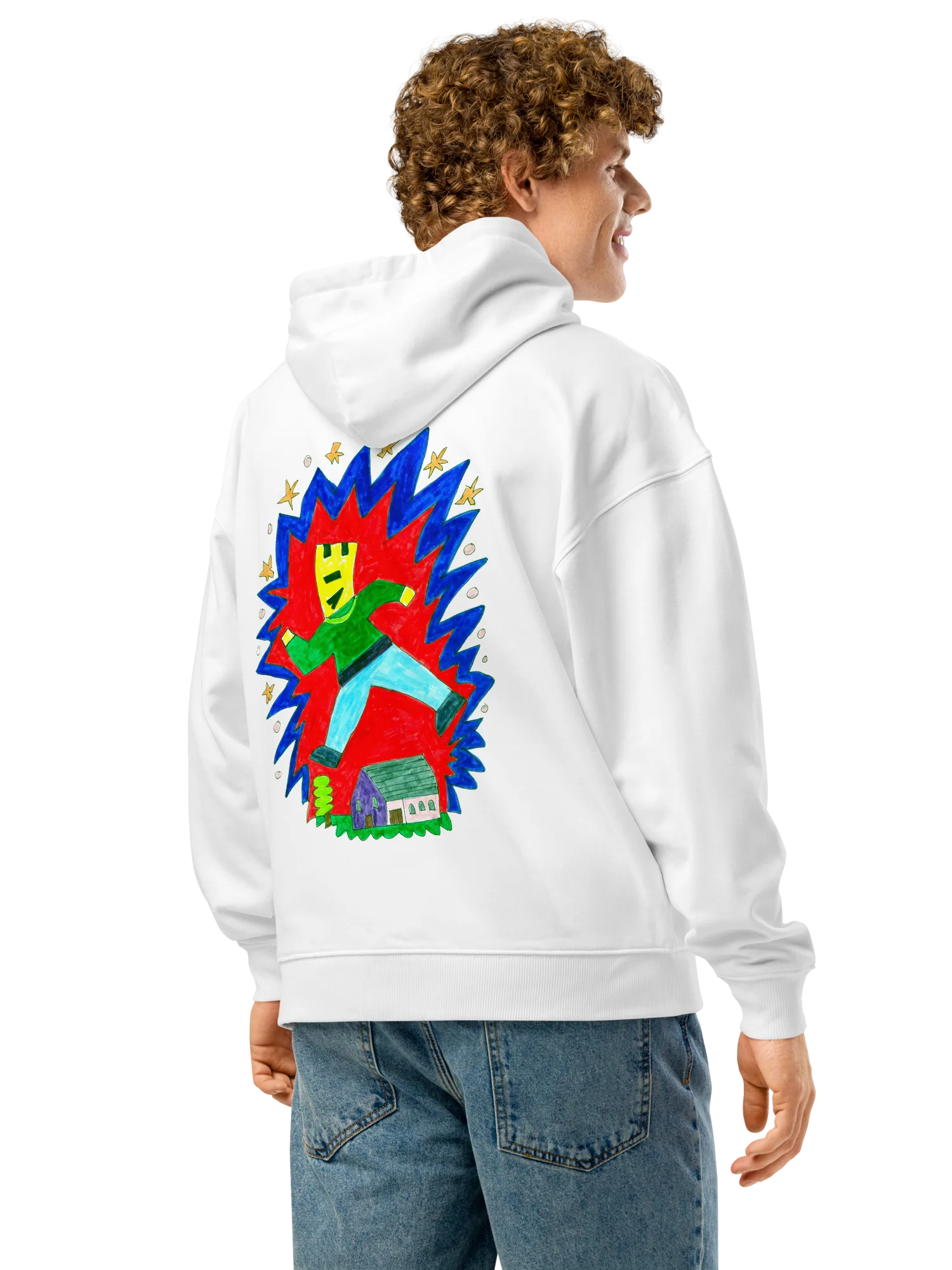 Abstract Dynamic Leap Unisex Hoodie product image (3)