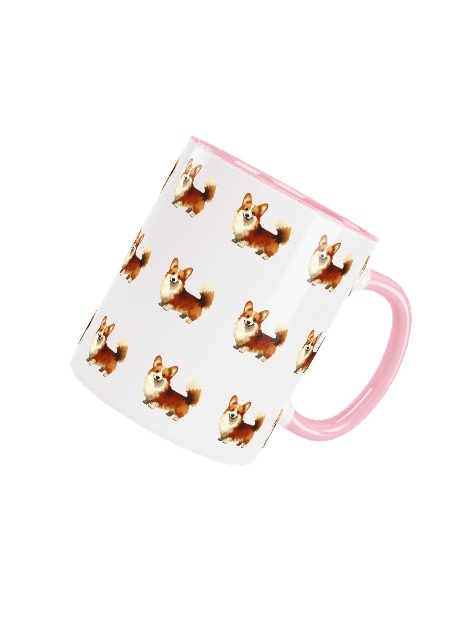 Brie The Corgi Mug Pattern product image (4)