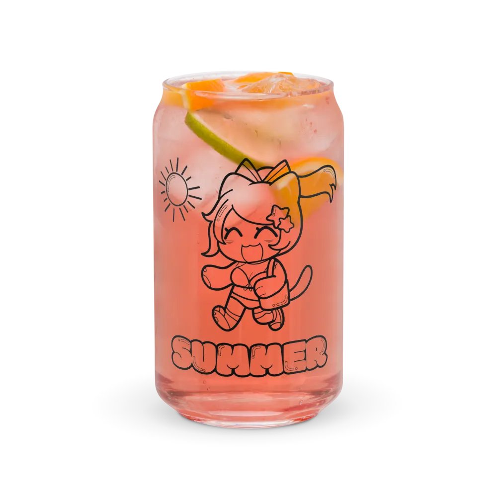 Summer Time Glass Cup product image (37)