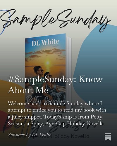 Happy Sunday! 

It was well-past time for another Sample Sunday and an opportunity to bring the characters a little closer. 
...
