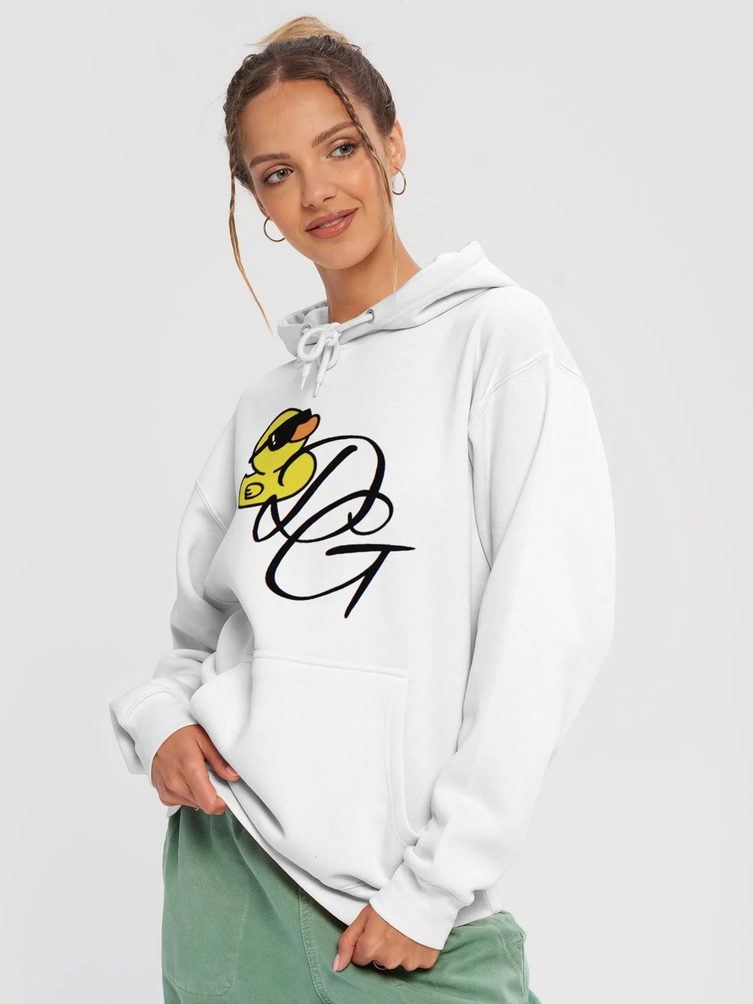 DG Hoodie Black Lettering product image (3)