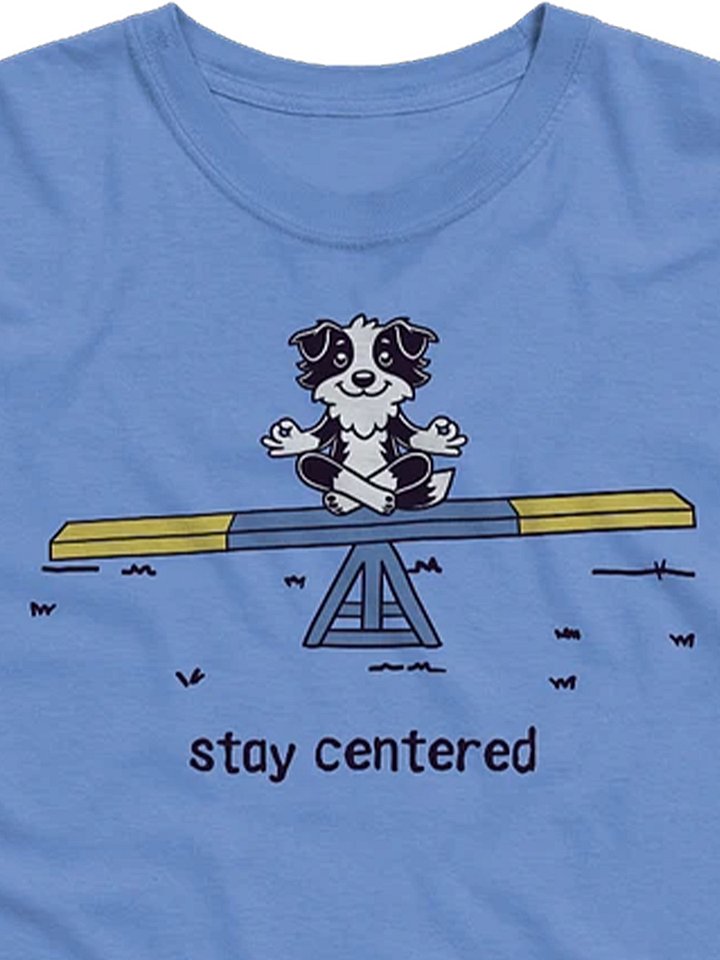 Stay Centered Border Collie Tee product image (2)