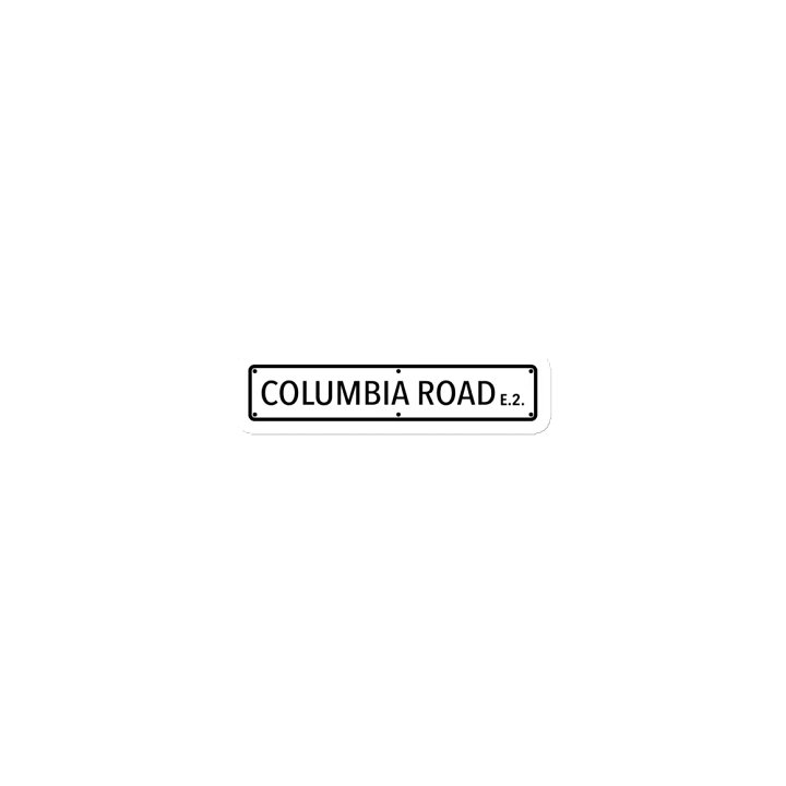 Columbia Road E.2. Die-Cut Magnets product image (1)