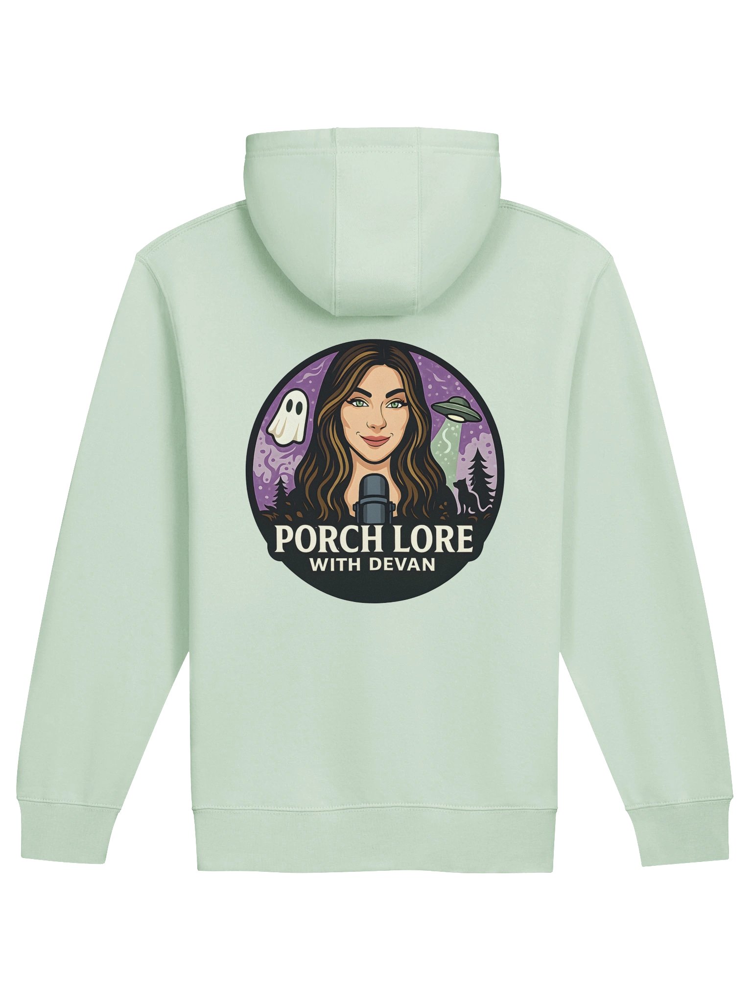 PORCH LORE DEVAN LOGO ZIP UP HOODIE product image (1)