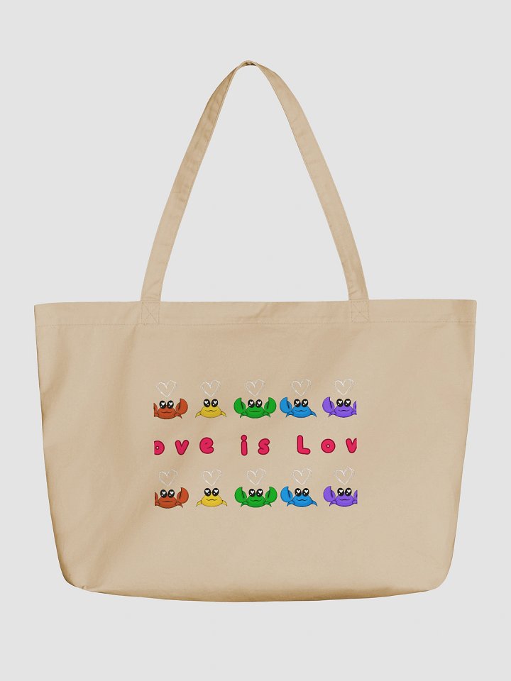 Love is love tote product image (1)