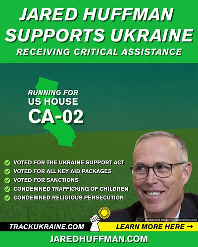 Democrat Jared Huffman is running for reelection in California's 2nd Congressional District [CA-02] on November 3.

✅Voted fo...