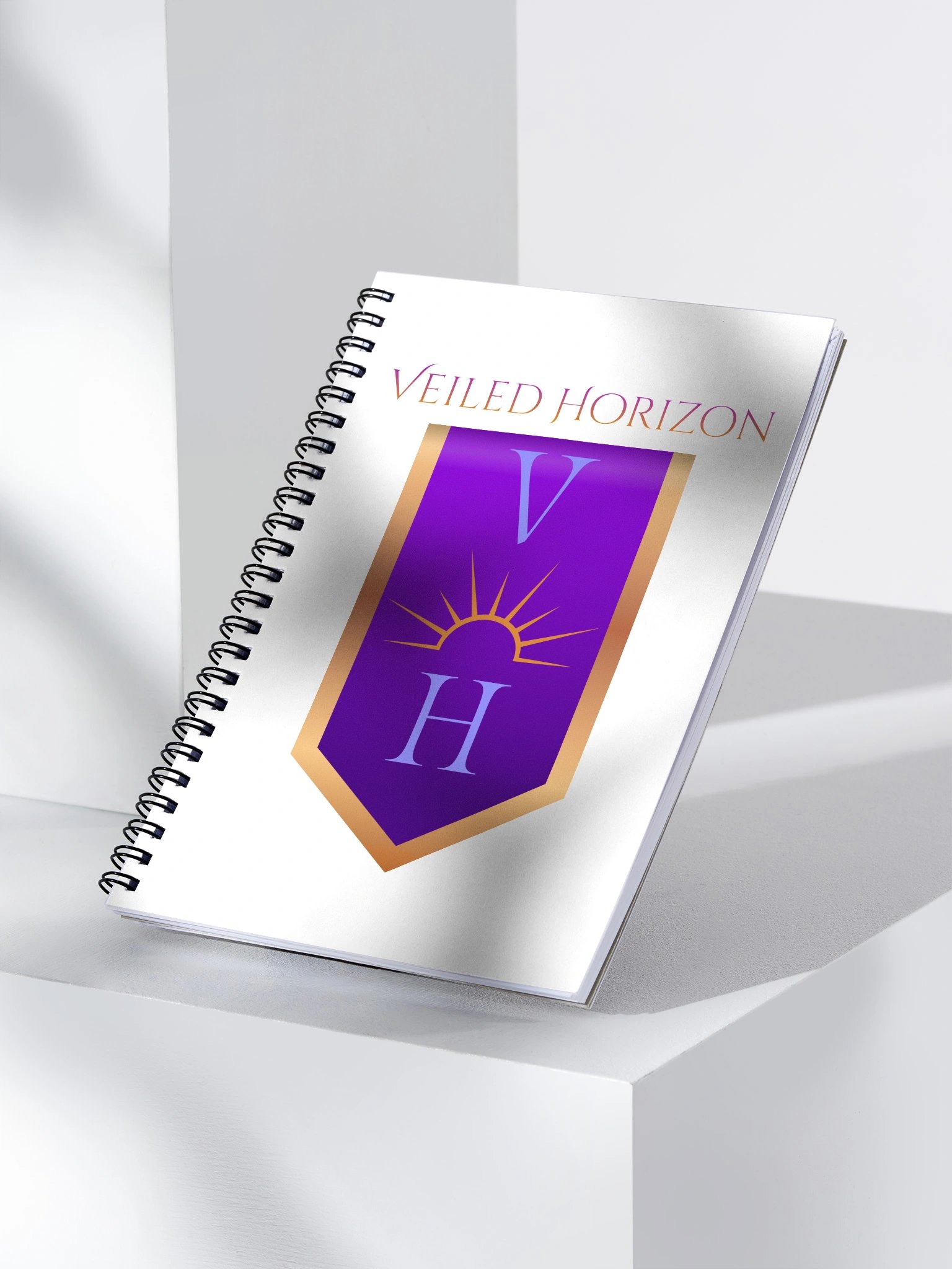 Veiled Horizon Spiral Notebook product image (3)