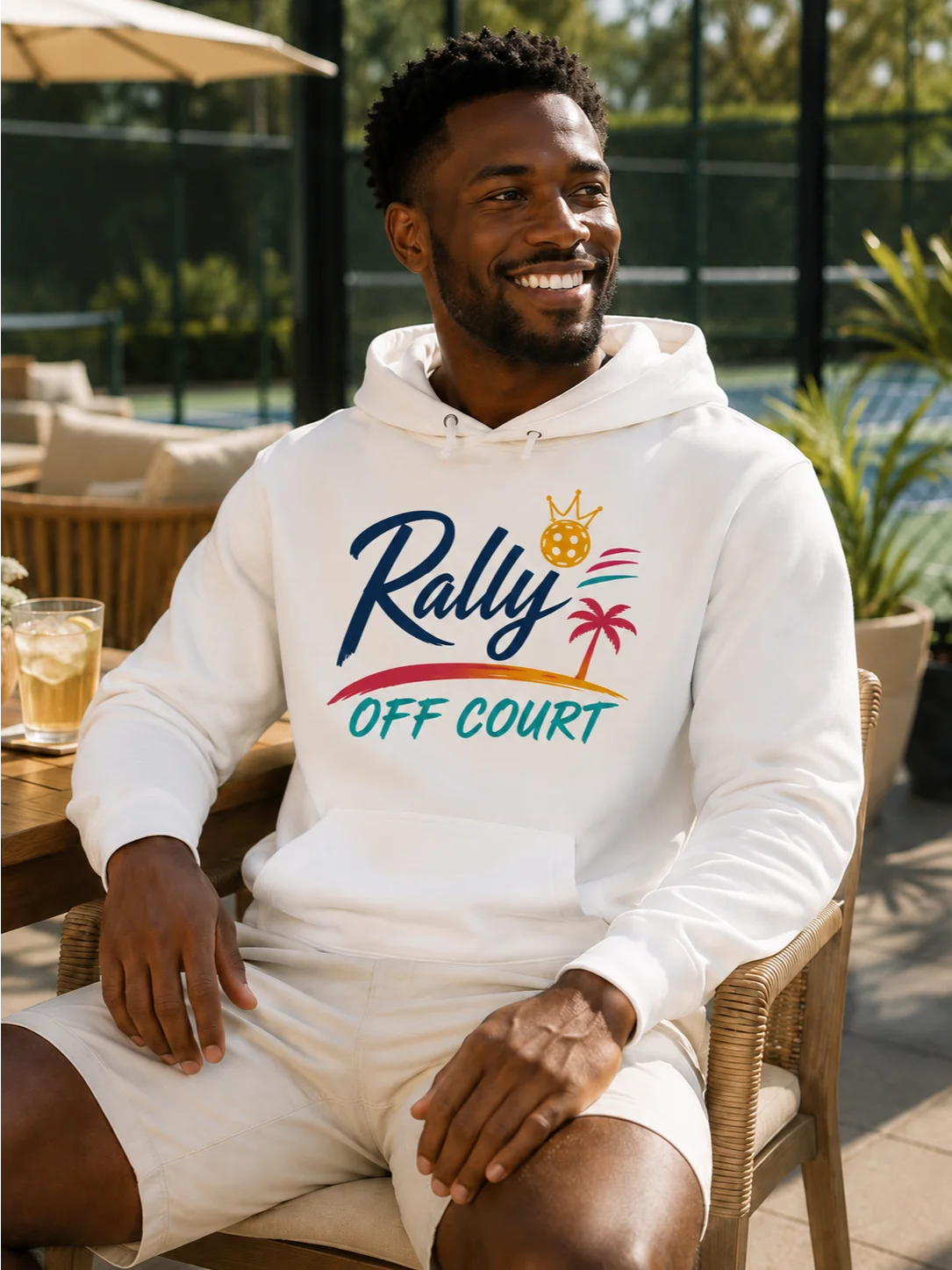 The ROC Alibi Hoodie - White product image (2)