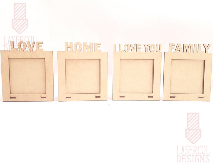 Square Photo Frames - Laser Cut Files product image (2)