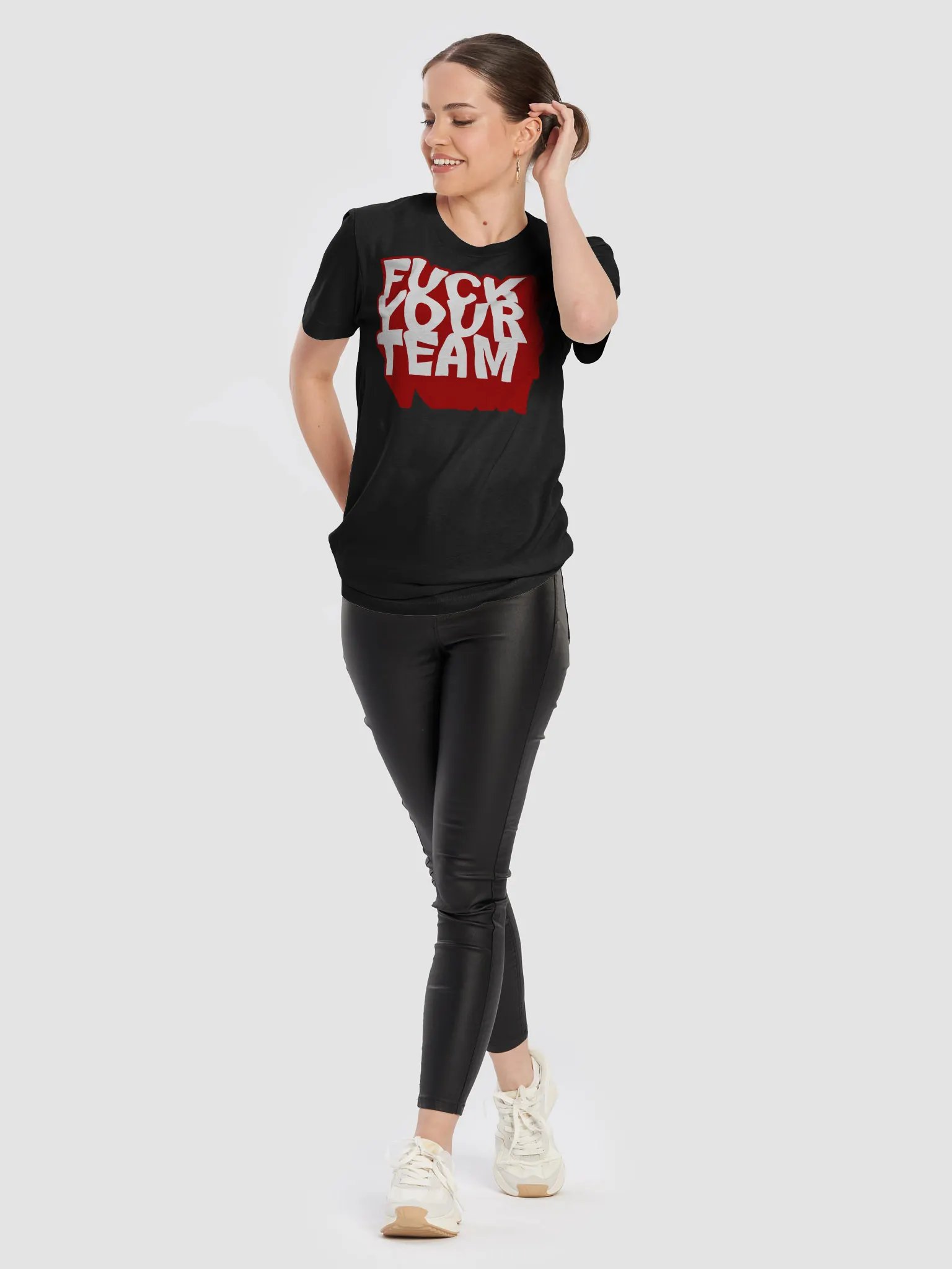 San Francisco Football Bold Statement Tee - 'FUCK YOUR TEAM' product image (10)
