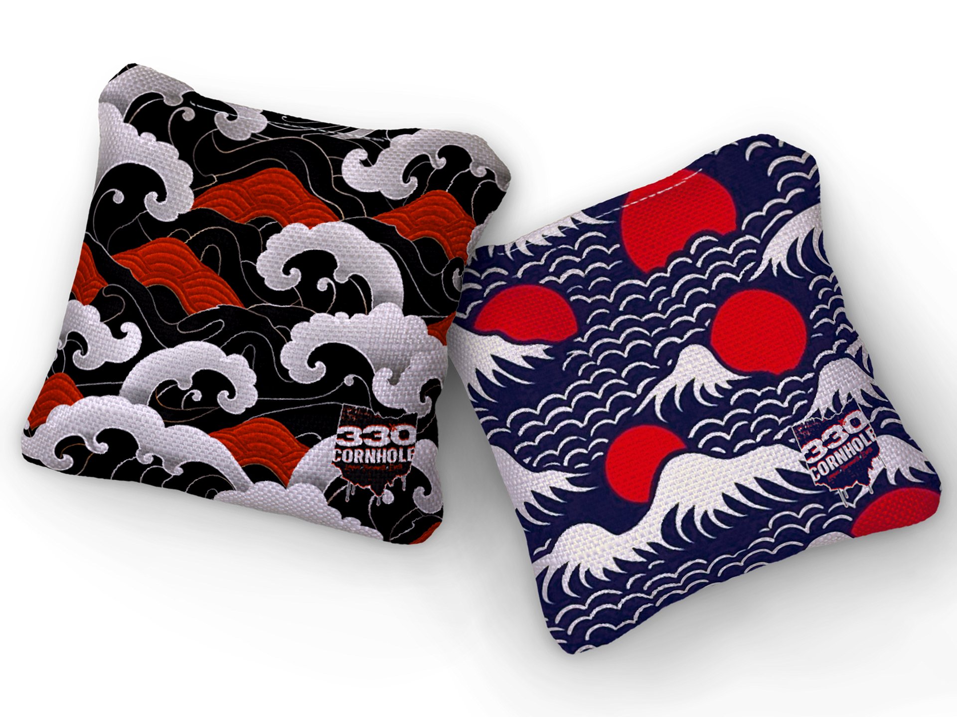 330 Cornhole Waves Premium All Weather Cornhole Bags QTY 8 product image (1)
