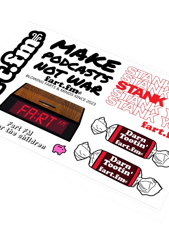 Fart FM® Sticker Pack product image (2)