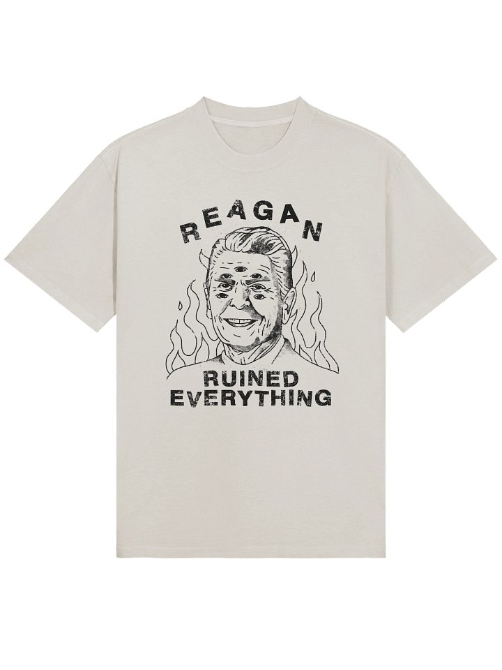 Reagan Ruined Everything! Graphic T-shirt product image (1)