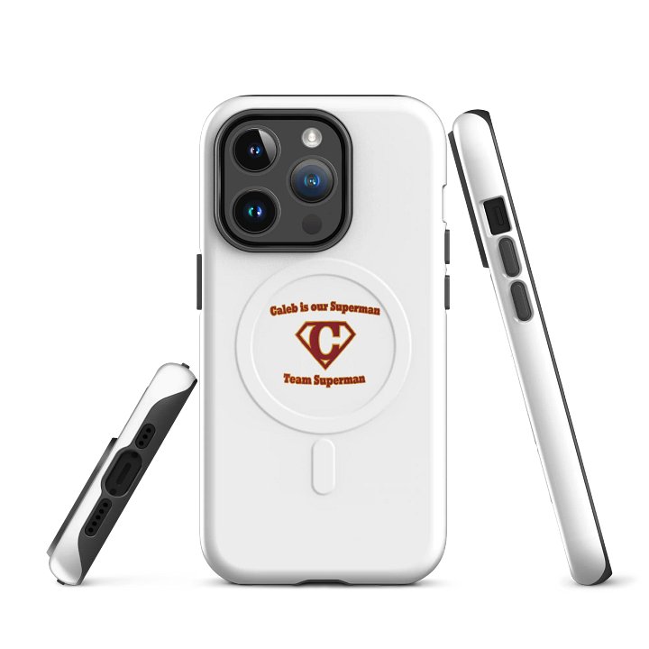 Caleb's Superman Emblem MagSafe® Tough Case product image (3)