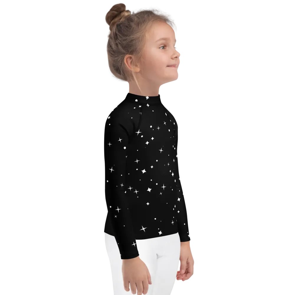 Starry Night Kids Rash Guard product image (4)