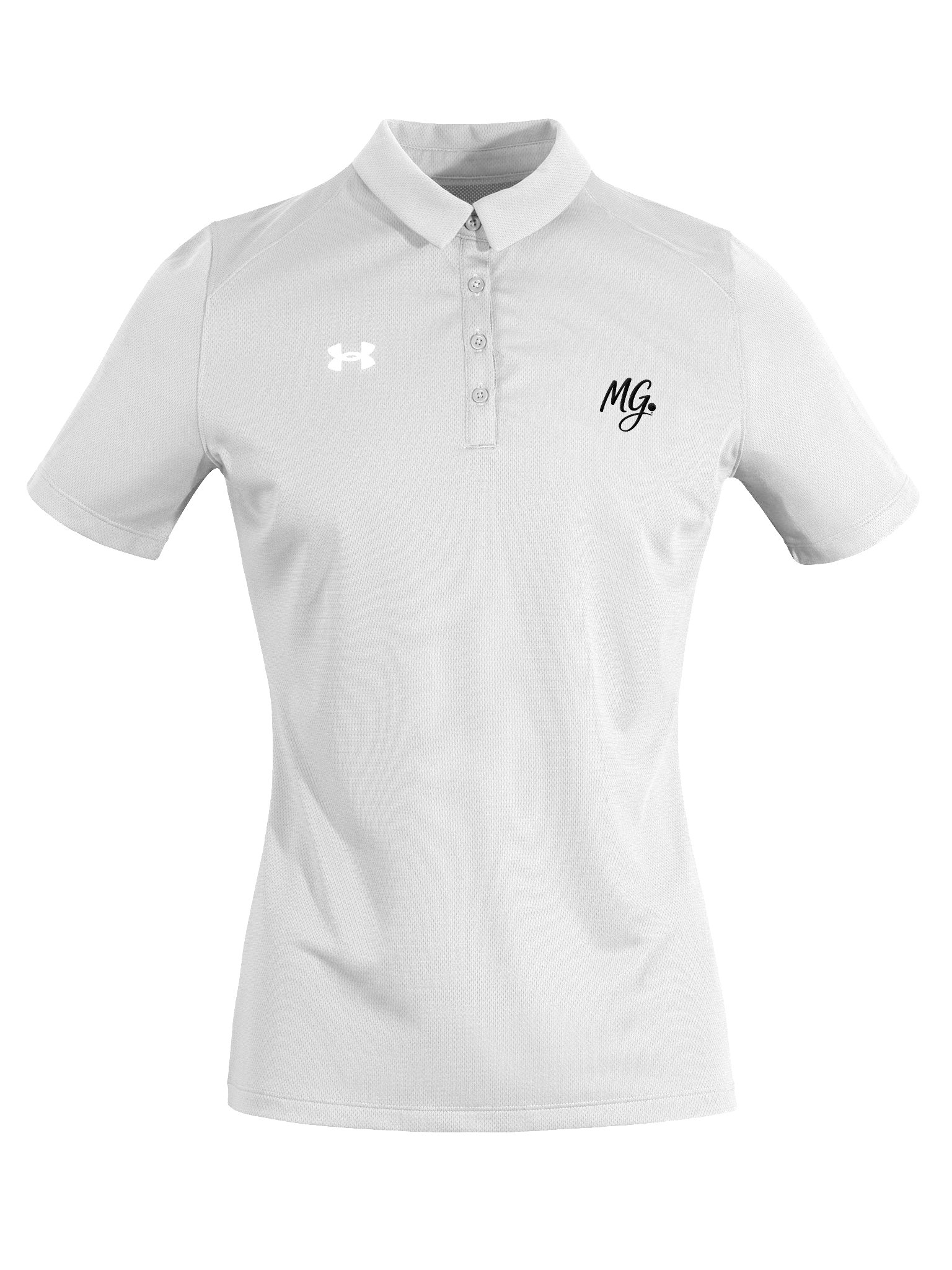MG Under Armour® Women's Polo (White) product image (3)