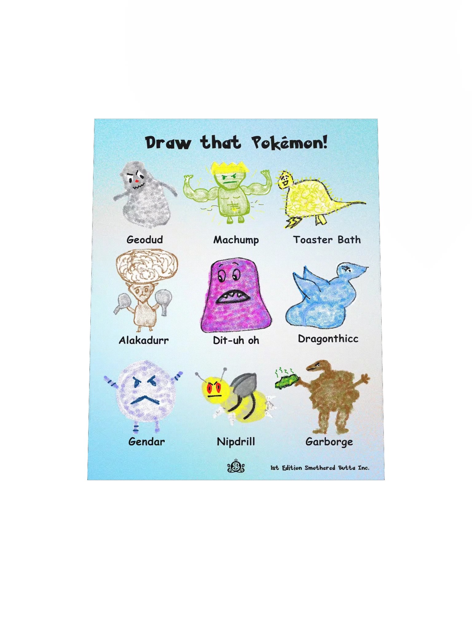 Draw that Pokémon! poster product image (4)