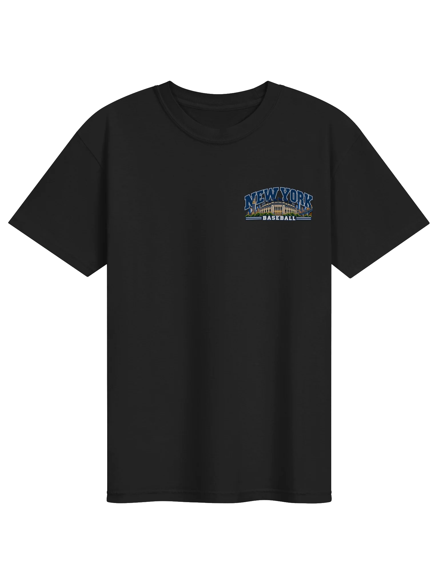 New York Bronx Baseball 2026 Animated Player Back Print T-Shirt product image (1)
