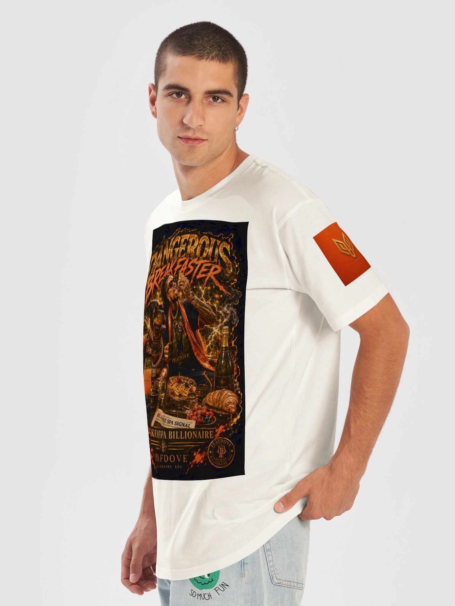 PEAFDOVE® Dangerous Breakfaster Shirt product image (8)